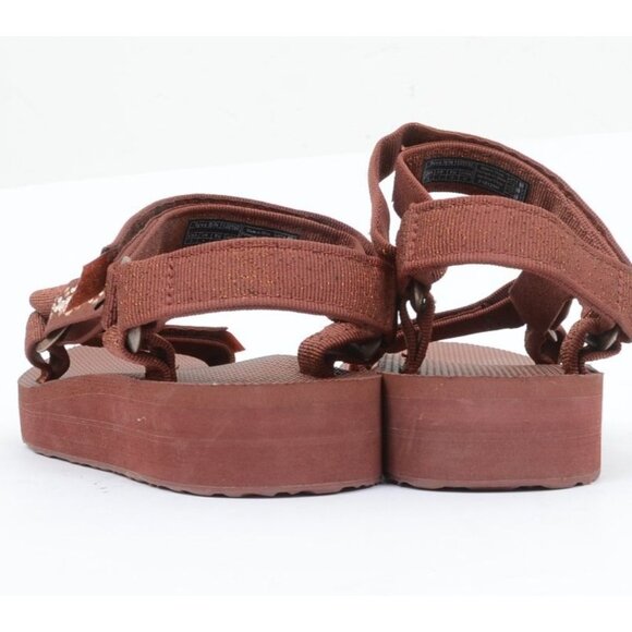 Teva Women's Midform Universal Holiday Swarovski® Crystals Sandal Women's 8 NEW - Picture 4 of 9